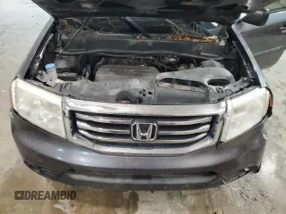 2014 Honda Pilot LX with VIN 5FNYF4H25EB030523, listed as a Copart auction lot 86797094 with 159,606 mi miles and Salvage Title. Bid and sale history available at DreamBid. Image 14.