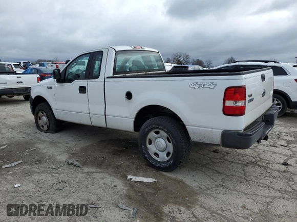 2005 Ford F-150 XL with VIN 1FTRF14W75NB60929, listed as a Copart auction lot 50913565 with 182,845 mi miles and Salvage Title. Bid and sale history available at carsss.com. Image 2.