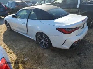 2022 BMW 4 Series M440i with VIN WBA53AT04NCJ52493, listed as a Copart auction lot 74673394 with Not provided miles and Non repairable. Bid and sale history available at DreamBid. Image 2.