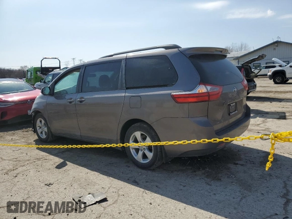 2017 Toyota Sienna LE Auto Access Seat with VIN 5TDKZ3DC0HS767876, listed as a Copart auction lot 48385725 with 49,979 mi miles and Salvage title. Bid and sale history available at DreamBid. Image 2.