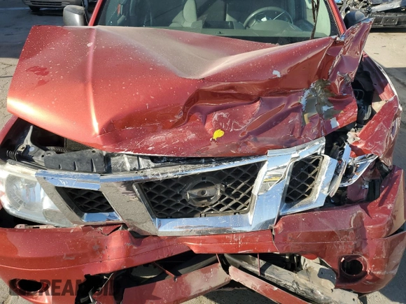 2016 Nissan Frontier SV with VIN 1N6AD0FV7GN710020, listed as a Copart auction lot 73224354 with 135,483 mi miles and Salvage Title. Bid and sale history available at carsss.com. Image 11.