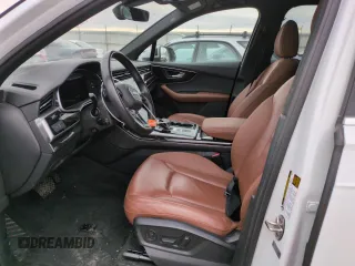 2021 Audi Q7 Premium with VIN WA1AJAF71MD023923, listed as a Copart auction lot 42857925 with 81,346 mi miles and Salvage Title. Bid and sale history available at carsss.com. Image 7.