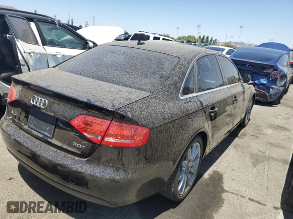 2010 Audi A4 2.0T Premium Plus with VIN WAUEFAFL0AN035599, listed as a Copart auction lot 61423034 with 129,241 mi miles and Salvage Title. Bid and sale history available at carsss.com. Image 3.