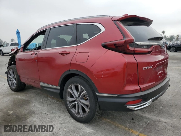 2021 Honda CR-V Touring z VIN 7FART6H96ME037070, wystawiony jako Copart lot #60664755 z przebiegiem 35 694 mil mil oraz Szkoda całkowita • Salvage title. Historia ofert i sprzedaży dostępna na DreamBid. Obrazek 2.