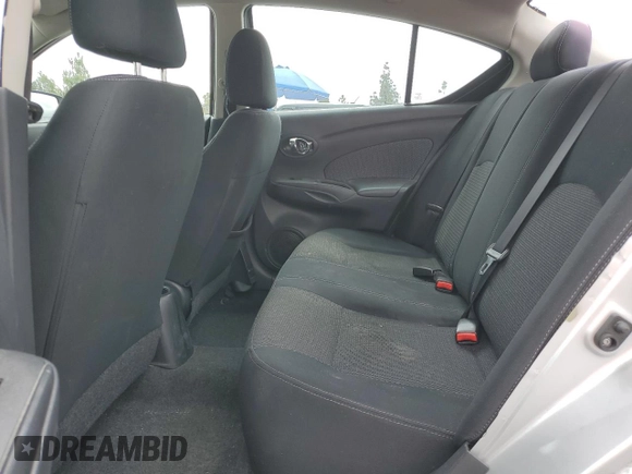 2015 Nissan Versa SV with VIN 3N1CN7APXFL852437, listed as a Copart auction lot 55702425 with 100,021 mi miles and Salvage title. Bid and sale history available at DreamBid. Image 10.