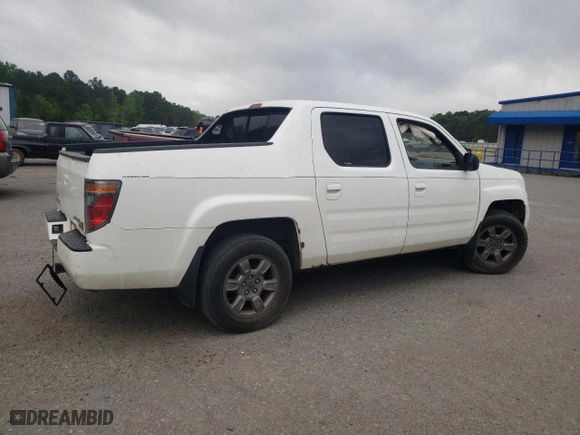 2007 Honda Ridgeline RTX with VIN 2HJYK16377H537549, listed as a Copart auction lot 51749585 with 261,554 mi miles and Salvage Title. Bid and sale history available at carsss.com. Image 3.