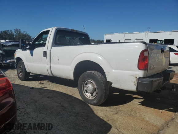 2013 Ford F-250 XL with VIN 1FTBF2A65DEA63870, listed as a Copart auction lot 83308544 with 83,554 mi miles and Salvage Title. Bid and sale history available at DreamBid. Image 2.