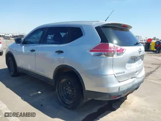 2016 Nissan Rogue SV with VIN 5N1AT2MV2GC782528, listed as a IAAI auction lot 41892226 with 260,500 mi miles. Bid and sale history available at carsss.com. Image 3.