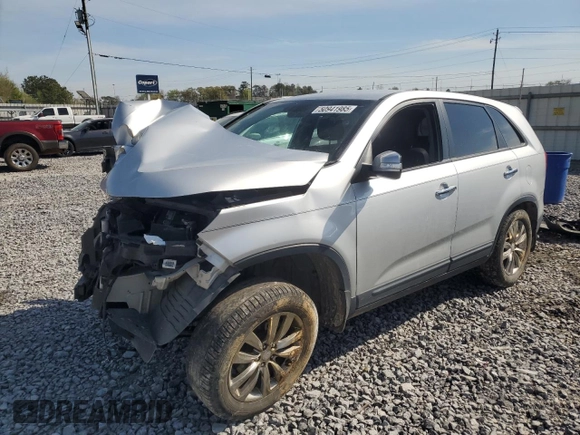 2011 Kia Sorento EX with VIN 5XYKU4A19BG010065, listed as a Copart auction lot 50941985 with 86,122 mi miles and Salvage Title. Bid and sale history available at carsss.com. Image 1.