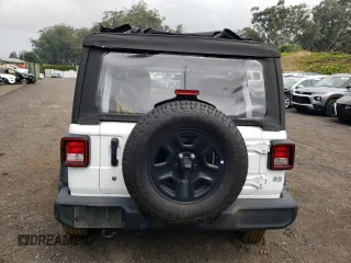 2023 Jeep Wrangler Sport with VIN 1C4HJXDG2PW697694, listed as a Copart auction lot 47454245 with Not Provided miles and Non Repairable. Bid and sale history available at DreamBid. Image 6.