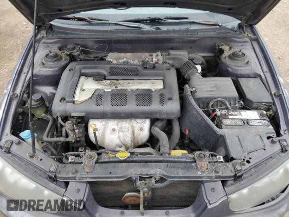 2002 Hyundai Elantra GLS with VIN KMHDN45D42U292698, listed as a Copart auction lot 52349925 with 99,424 mi miles and Salvage title. Bid and sale history available at DreamBid. Image 11.