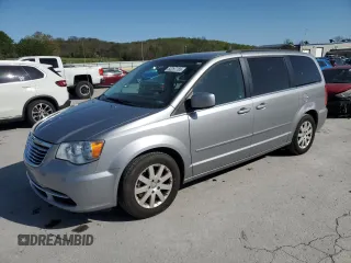2015 Chrysler Town & Country LX with VIN 2C4RC1AG2FR677596, listed as a Copart auction lot 52257765 with 193,937 mi miles and Salvage Title. Bid and sale history available at carsss.com. Image 1.