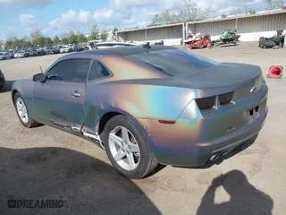 2011 Chevrolet Camaro 1LT with VIN 2G1FB1ED1B9125015, listed as a IAAI auction lot 41939001 with 214,650 mi miles. Bid and sale history available at carsss.com. Image 3.