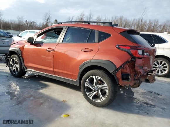 2024 Subaru Crosstrek Premium with VIN JF2GUADC6RH375002, listed as a Copart auction lot 46599715 with NaN miles and Salvage Title. Bid and sale history available at carsss.com. Image 2.