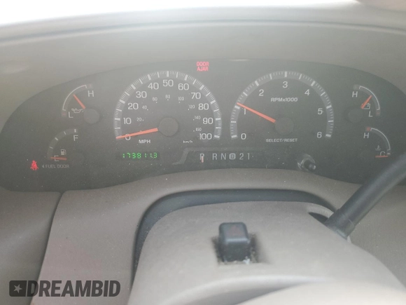 2003 Ford F-150 XL with VIN 1FTRX17LX3NA38576, listed as a Copart auction lot 54057495 with 173,811 mi miles and Salvage title. Bid and sale history available at DreamBid. Image 9.