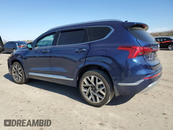2023 Hyundai Santa Fe Calligraphy with VIN 5NMS54AL9PH576772, listed as a Copart auction lot 46833365 with 18,848 mi miles and Salvage Title. Bid and sale history available at carsss.com. Image 2.
