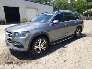2020 Mercedes-Benz GLS 450 z VIN 4JGFF5KE7LA060267, wystawiony jako Copart lot #55633385 z przebiegiem 46 423 mil mil oraz Szkoda całkowita • Salvage title. Historia ofert i sprzedaży dostępna na DreamBid. Obrazek 1.