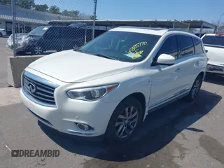 2014 Infiniti QX60 with VIN 5N1AL0MM6EC545839, listed as a IAAI auction lot 42125770 with 83,327 mi miles. Bid and sale history available at carsss.com. Image 18.