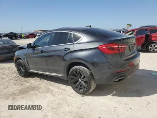 2018 BMW X6 xDrive35i with VIN 5UXKU2C51J0X49700, listed as a Copart auction lot 48802985 with 95,733 mi miles and Salvage Title. Bid and sale history available at carsss.com. Image 2.