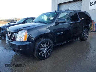 2008 GMC Yukon XL SLT 4SB with VIN 1GKFK16308R146258, listed as a Copart auction lot 42828165 with 216,636 mi miles and Salvage Title. Bid and sale history available at carsss.com. Image 1.