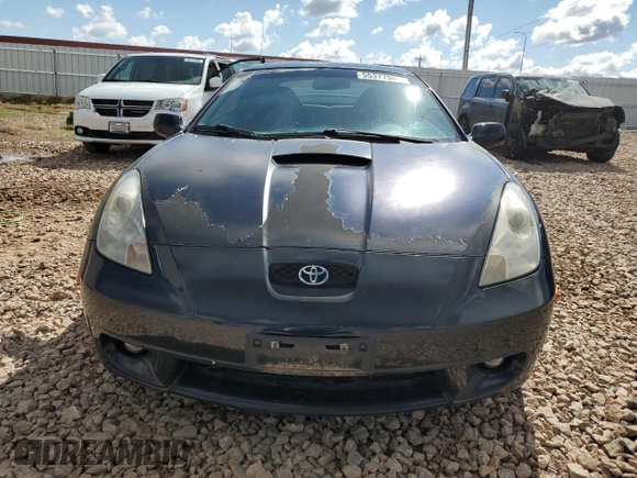 2000 Toyota Celica GT with VIN JTDDR32T0Y0007252, listed as a Copart auction lot 55377905 with 135,366 mi miles and Clean Title. Bid and sale history available at carsss.com. Image 5.