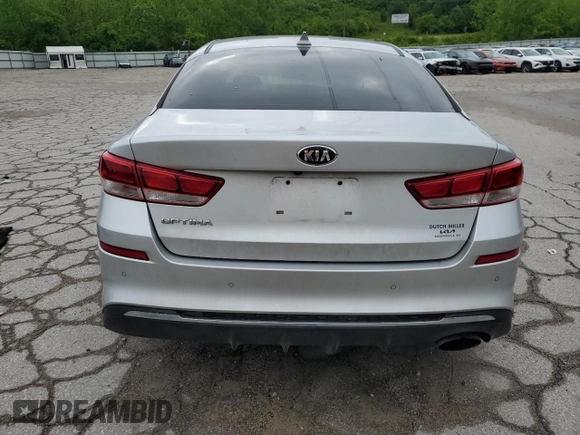 2019 Kia Optima LX with VIN 5XXGT4L3XKG360090, listed as a Copart auction lot 57661405 with 84,493 mi miles and Salvage title. Bid and sale history available at DreamBid. Image 6.