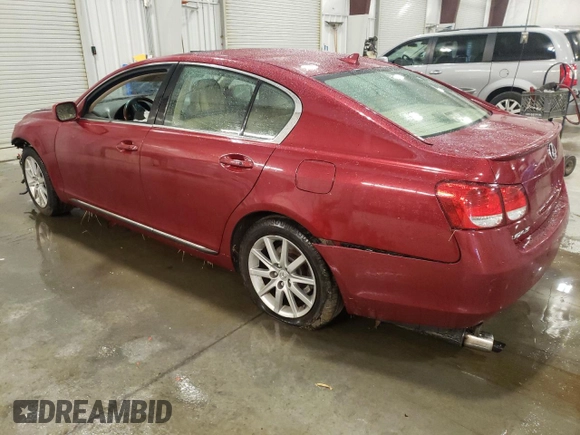 2007 Lexus GS 350 with VIN JTHCE96S470005173, listed as a Copart auction lot 55408425 with Not Provided miles and Non Repairable. Bid and sale history available at DreamBid. Image 2.
