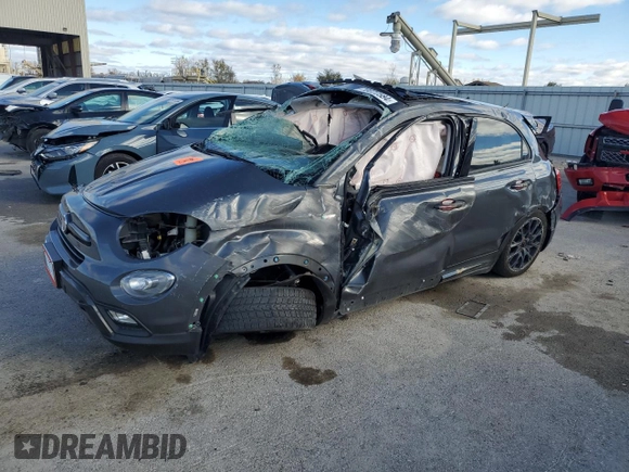 2018 FIAT 500X Urbana Edition with VIN ZFBCFXCB3JP712337, listed as a Copart auction lot 78670584 with 0 mi miles and Salvage Title. Bid and sale history available at carsss.com. Image 1.