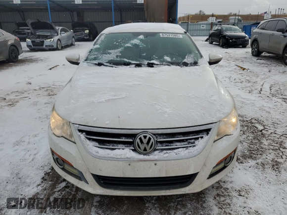 2010 Volkswagen CC Sport with VIN WVWNN7ANXAE549686, listed as a Copart auction lot 87531595 with 151,449 mi miles and Clean Title. Bid and sale history available at carsss.com. Image 5.