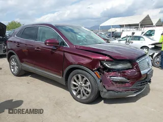 2019 Lincoln MKC Select with VIN 5LMCJ2C95KUL22363, listed as a IAAI auction lot 42245861 with 34,316 mi miles and . Bid and sale history available at DreamBid. Image 1.
