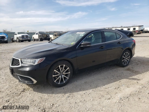 2019 Acura TLX with VIN 19UUB3F3XKA007163, listed as a Copart auction lot 45085364 with 134,683 mi miles and Salvage Title. Bid and sale history available at carsss.com. Image 1.