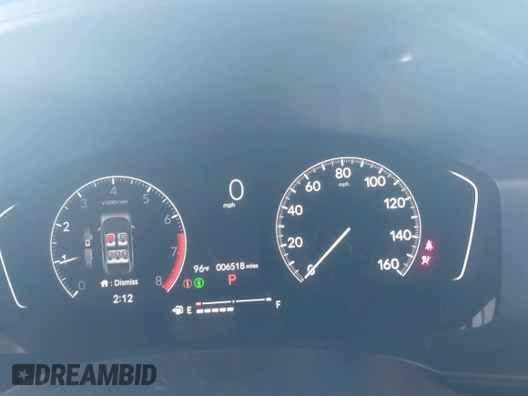 2023 Honda Civic EX с VIN 2HGFE1F70PH310050, выставлен на аукционе IAAI как лот 42100849 с пробегом 6 518 миль миль и . История ставок и продаж доступна на DreamBid. Изображение 7.