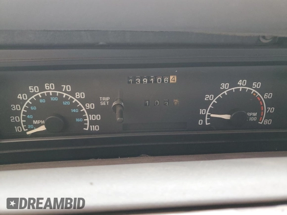 1994 Buick Regal with VIN 2G4WB55L6R1478585, listed as a Copart auction lot 79040314 with 139,106 mi miles and Salvage Title. Bid and sale history available at DreamBid. Image 9.