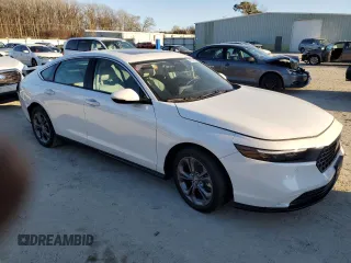 2023 Honda Accord EX-L with VIN 1HGCY2F6XPA036426, listed as a Copart auction lot 49704235 with 25,981 mi miles and Salvage title. Bid and sale history available at DreamBid. Image 4.