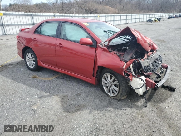 2009 Toyota Corolla with VIN 2T1BU40E79C075958, listed as a Copart auction lot 49871435 with 0 mi miles and Salvage Title. Bid and sale history available at carsss.com. Image 4.
