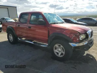 2002 Toyota Tacoma PreRunner with VIN 5TEGN92NX2Z014116, listed as a Copart auction lot 55982425 with 200,180 mi miles and Salvage title. Bid and sale history available at DreamBid. Image 4.