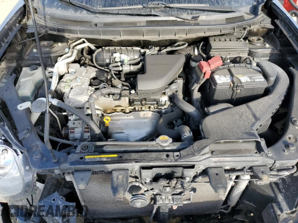 2013 Nissan Rogue S with VIN JN8AS5MVXDW661091, listed as a Copart auction lot 46989145 with 113,261 mi miles and Salvage Title. Bid and sale history available at DreamBid. Image 13.