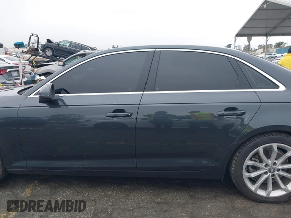 2019 Audi A4 Premium z VIN WAUGMAF44KA060327, wystawiony jako IAAI lot #41757099 z przebiegiem 52 110 mil mil oraz . Historia ofert i sprzedaży dostępna na DreamBid. Obrazek 15.