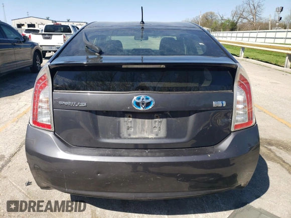 2015 Toyota Prius Four with VIN JTDKN3DUXF0453446, listed as a Copart auction lot 53321505 with 353,318 mi miles and Clean Title. Bid and sale history available at carsss.com. Image 6.
