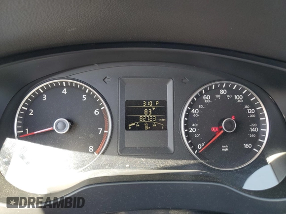 2012 Volkswagen Jetta SE with VIN 3VWDP7AJXCM365667, listed as a Copart auction lot 60317735 with 82,723 mi miles and Salvage title. Bid and sale history available at DreamBid. Image 9.