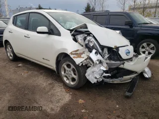 2015 Nissan LEAF SV with VIN 1N4AZ0CP0FC304221, listed as a Copart auction lot 65046292 with 128,625 mi miles. Bid and sale history available at carsss.com. Image 1.