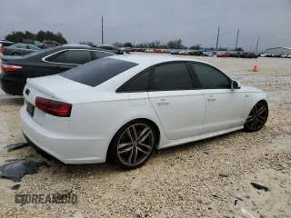 2018 Audi S6 Prestige with VIN WAUHFAFC0JN070222, listed as a Copart auction lot 42734155 with 29,456 mi miles and Salvage Title. Bid and sale history available at carsss.com. Image 3.