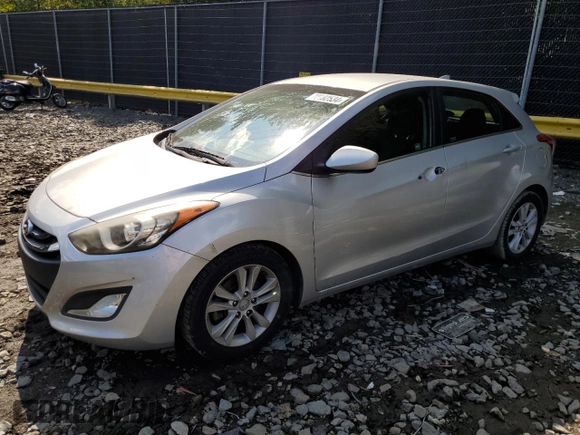 2013 Hyundai Elantra GT with VIN KMHD35LEXDU109993, listed as a Copart auction lot 72182534 with 79,647 mi miles and Salvage Title. Bid and sale history available at carsss.com. Image 1.