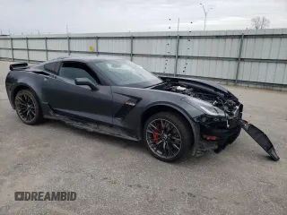 2018 Chevrolet Corvette Z06 1LZ with VIN 1G1YP2D62J5601593, listed as a Copart auction lot 44534414 with 0 mi miles. Bid and sale history available at carsss.com. Image 4.
