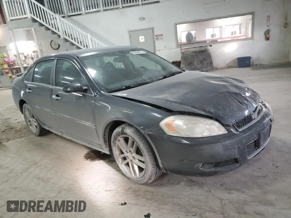 2013 Chevrolet Impala LTZ with VIN 2G1WC5E30D1211039, listed as a Copart auction lot 83844074 with 245,796 mi miles and Salvage Title. Bid and sale history available at DreamBid. Image 4.
