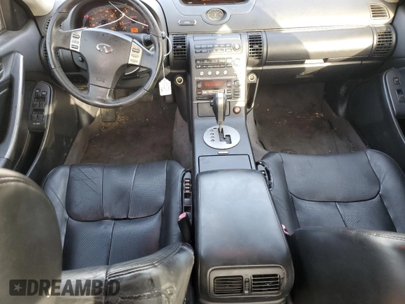 2003 Infiniti G35 w/Leather z VIN JNKCV51EX3M323196, wystawiony jako Copart lot #55445135 z przebiegiem 268 666 mil mil oraz Szkoda całkowita • Salvage title. Historia ofert i sprzedaży dostępna na DreamBid. Obrazek 8.