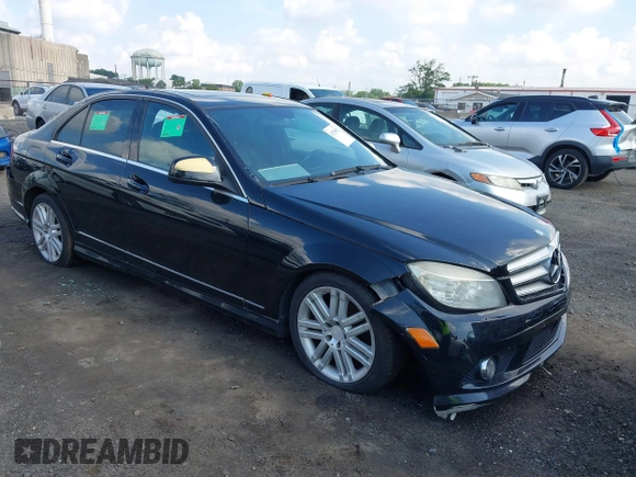 2009 Mercedes-Benz C 300 Sport with VIN WDDGF81X39R069285, listed as a IAAI auction lot 42754975 with 133,489 mi miles and . Bid and sale history available at DreamBid. Image 1.