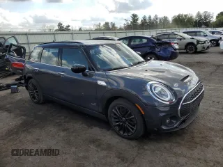 2020 MINI Clubman Cooper S with VIN WMWXJ1C0XL2M63072, listed as a Copart auction lot 74776714 with 49,530 mi miles and Salvage Title. Bid and sale history available at carsss.com. Image 4.