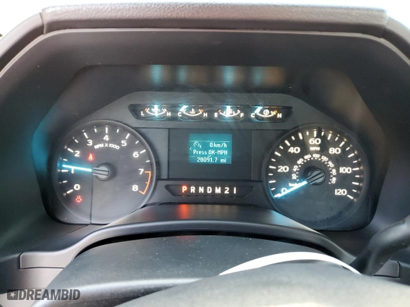 2019 Ford F-150 XL with VIN 1FTMF1CB6KKE99428, listed as a Copart auction lot 45852485 with 28,091 mi miles and Salvage Title. Bid and sale history available at carsss.com. Image 9.