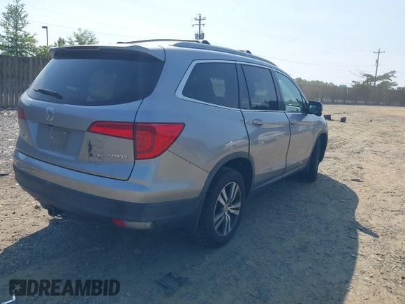 2017 Honda Pilot EX-L z VIN 5FNYF6H69HB053323, wystawiony jako IAAI lot #42407040 z przebiegiem 120 280 mil mil oraz . Historia ofert i sprzedaży dostępna na DreamBid. Obrazek 4.